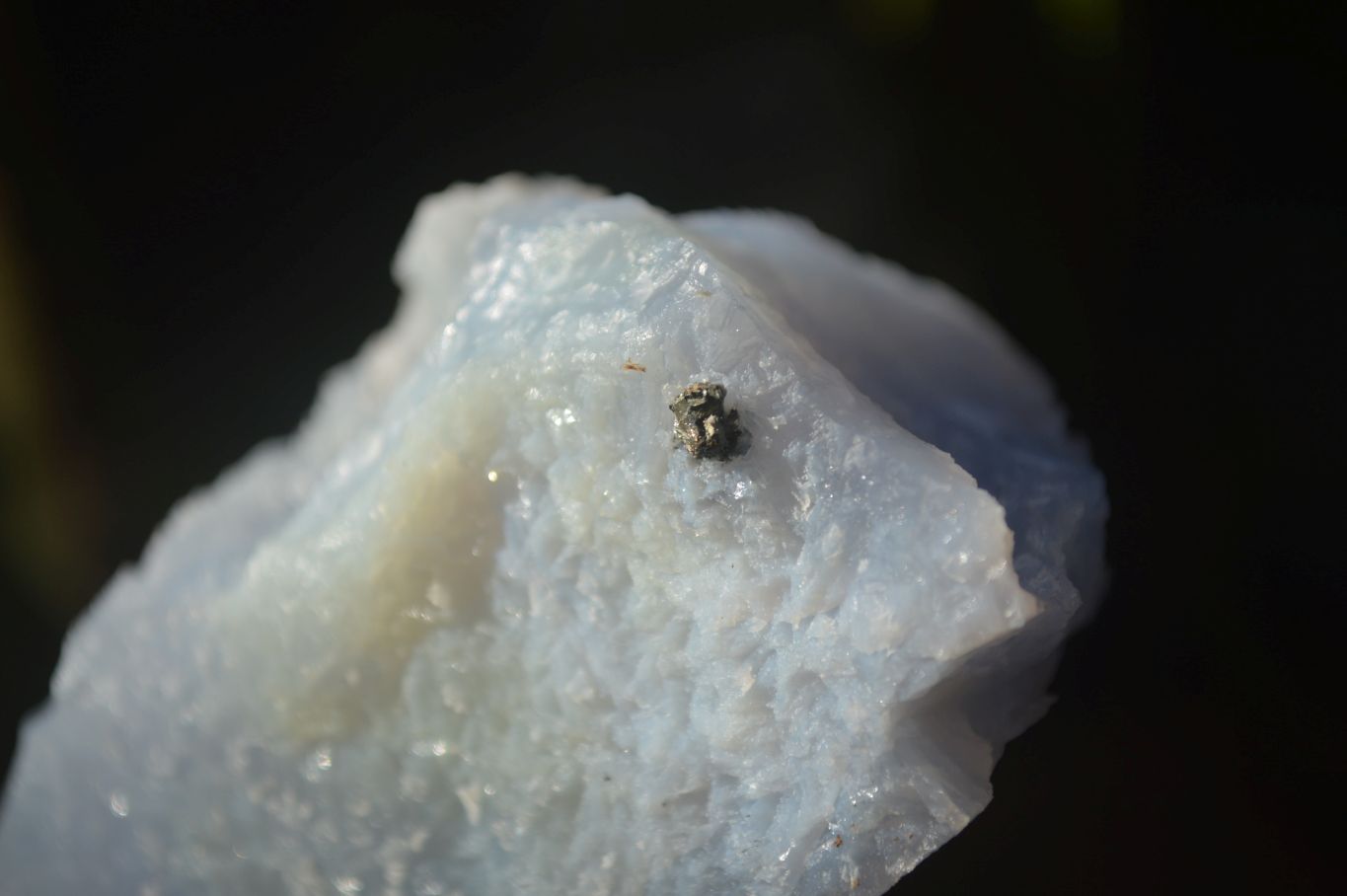Natural Etched Blue Chalcedony Specimens  x 6 From Nsanje, Malawi - Toprock Gemstones and Minerals 