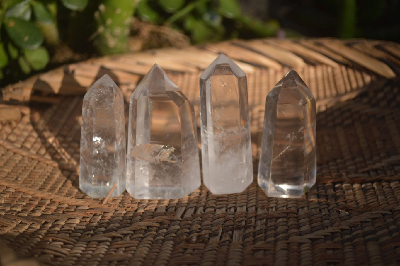 Polished Semi Optic Quartz Points x 24 From Madagascar - Toprock Gemstones and Minerals 