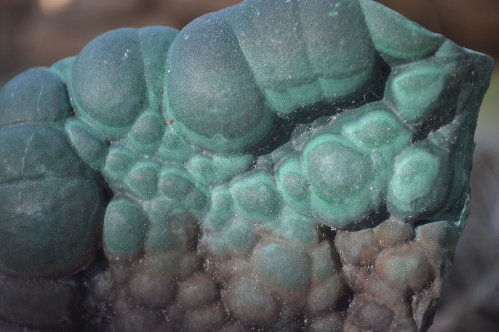 Natural Crystalline Botryoidal Malachite Specimens  x 5 From Kambove, Congo - Toprock Gemstones and Minerals 