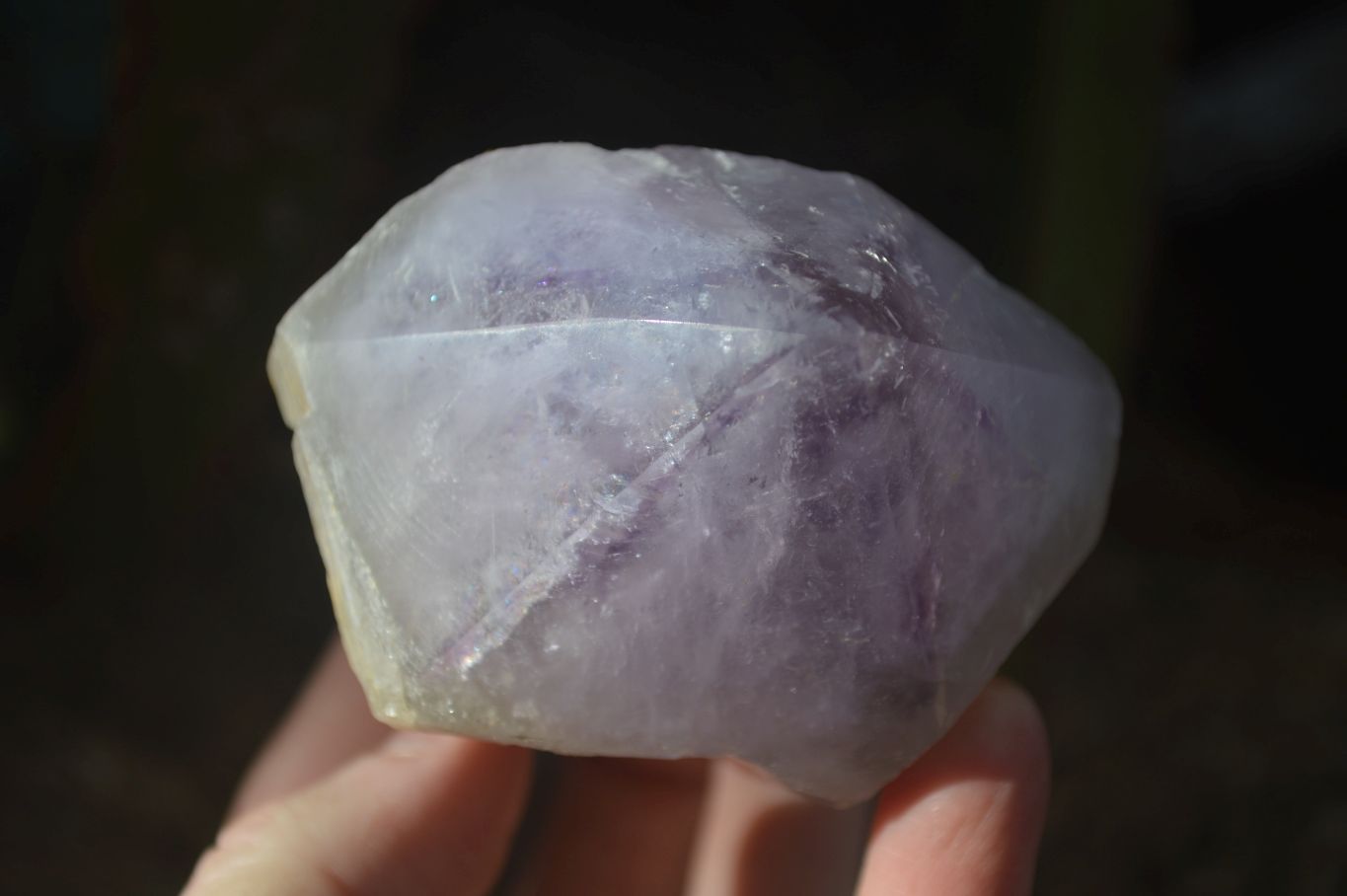 Polished Large Jacaranda Amethyst Crystals x 6 From Zambia - Toprock Gemstones and Minerals 