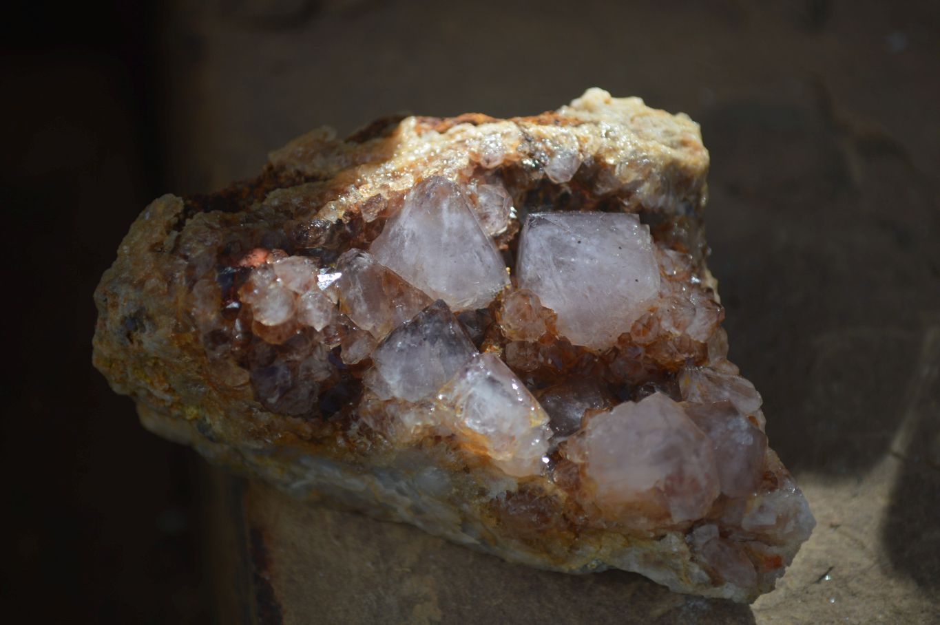 Natural Mixed Spirit Quartz Clusters  x 12 From Boekenhouthoek, South Africa - Toprock Gemstones and Minerals 
