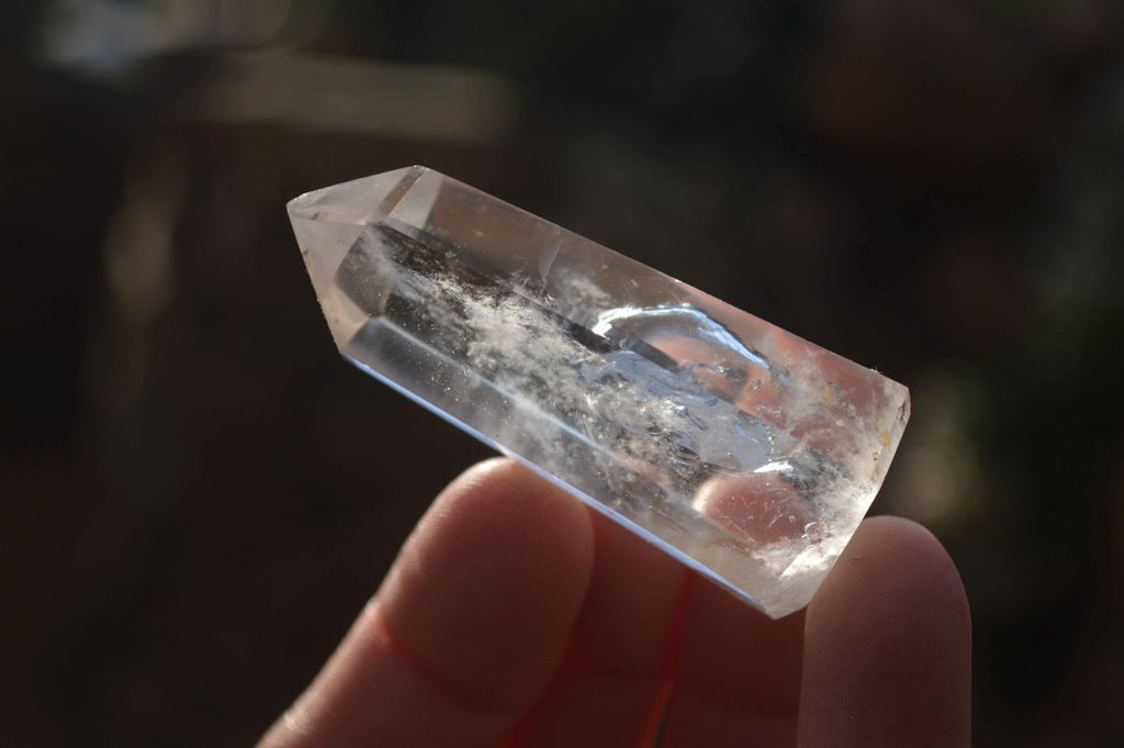 Polished Semi Optic Quartz Points x 24 From Madagascar - Toprock Gemstones and Minerals 