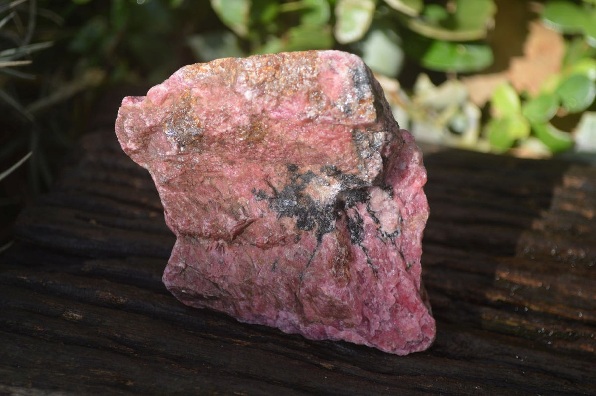 Natural Rough Red Rhodonite Specimens x 6 From Karoi, Zimbabwe - Toprock Gemstones and Minerals 