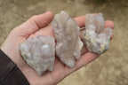 Natural Small Mixed Colour Spirit Quartz Clusters x 24 From Boekenhouthoek, South Africa - TopRock