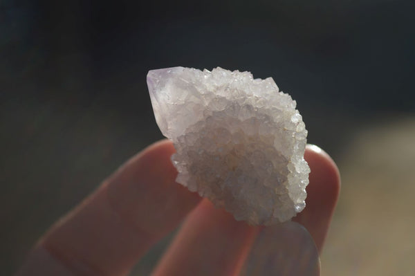 Natural Small Pale Lilac Spirit Quartz Clusters x 35 From Boekenhouthoek, South Africa - Toprock Gemstones and Minerals 