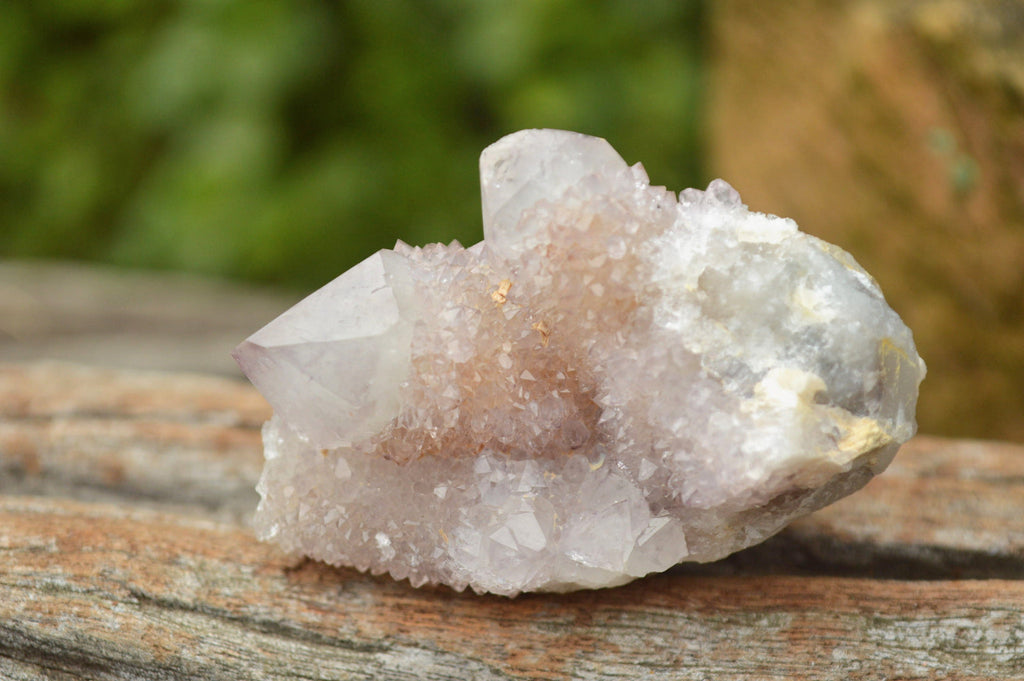 Natural Small Mixed Colour Spirit Quartz Clusters x 24 From Boekenhouthoek, South Africa - TopRock
