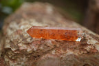 Polished Packaged Hand Crafted Resin Pendant with Carnelian Chips - sold per piece - From Bulwer, South Africa - TopRock