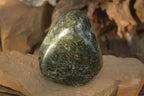 Polished Emerald Mica In Matrix Standing Free Forms x 1 From Mutoko, Zimbabwe - Toprock Gemstones and Minerals 