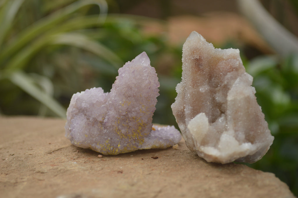 Natural Selected Mixed Spirit Quartz Clusters  x 35 From Boekenhouthoek, South Africa - TopRock