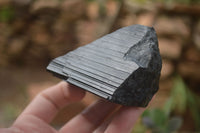 Natural Schorl Black Tourmaline Specimens x 2 From Erongo Mountains, Namibia - TopRock