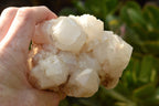 Natural Medium to Larger Lovely White Quartz Clusters x 3 From Madagascar - TopRock
