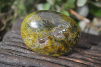 Polished Large Green Opal Galet - Palm Stone x 12 From Madagascar - Toprock Gemstones and Minerals 
