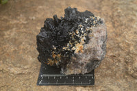 Natural Schorl Black Tourmaline Specimens x 2 From Erongo Mountains, Namibia - TopRock