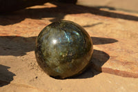 Polished Labradorite Spheres With Nice Subtle Flash x 4 From Tulear, Madagascar - TopRock