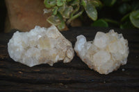 Natural Limonite Tinted Quartz Crystal Plates  x 35 From Zambia - Toprock Gemstones and Minerals 