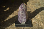 Polished Purple Lepidolite Points  x 2 From Madagascar - Toprock Gemstones and Minerals 