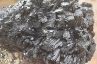 Natural Schorl Black Tourmaline Specimens x 2 From Erongo Mountains, Namibia - TopRock