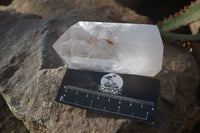 Polished Clear Quartz Crystal Points  x 6 From Madagascar - Toprock Gemstones and Minerals 