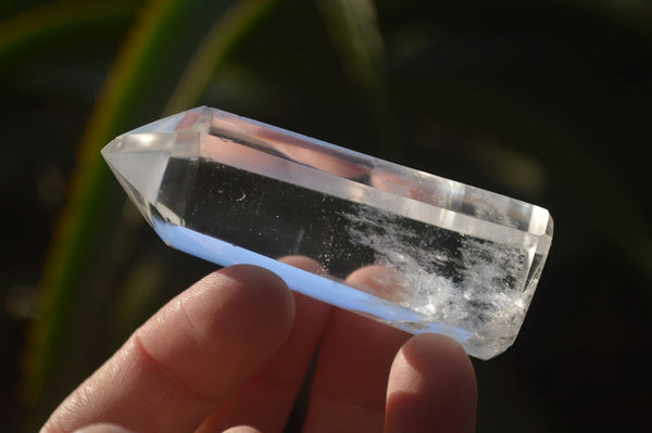 Polished Semi Optic Quartz Points x 24 From Madagascar - Toprock Gemstones and Minerals 