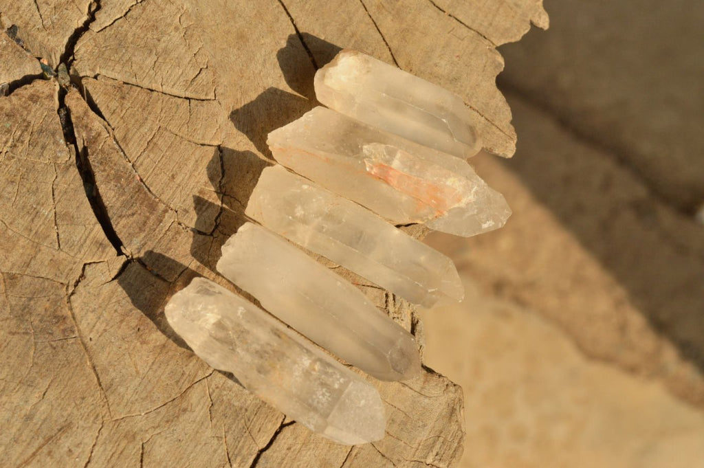 Natural Single Clear Quartz Crystals  x 71 From Madagascar - TopRock