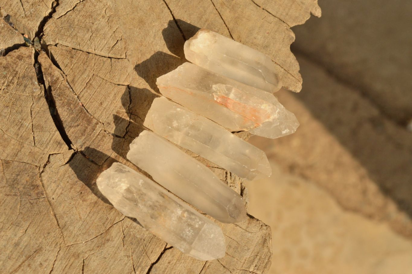 Natural Single Clear Quartz Crystals  x 71 From Madagascar - TopRock
