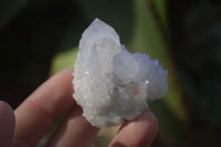Natural Small Pale Lilac Spirit Quartz Clusters x 35 From Boekenhouthoek, South Africa - Toprock Gemstones and Minerals 
