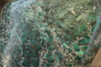 Polished Emerald Mica In Matrix Standing Free Forms x 1 From Mutoko, Zimbabwe - Toprock Gemstones and Minerals 