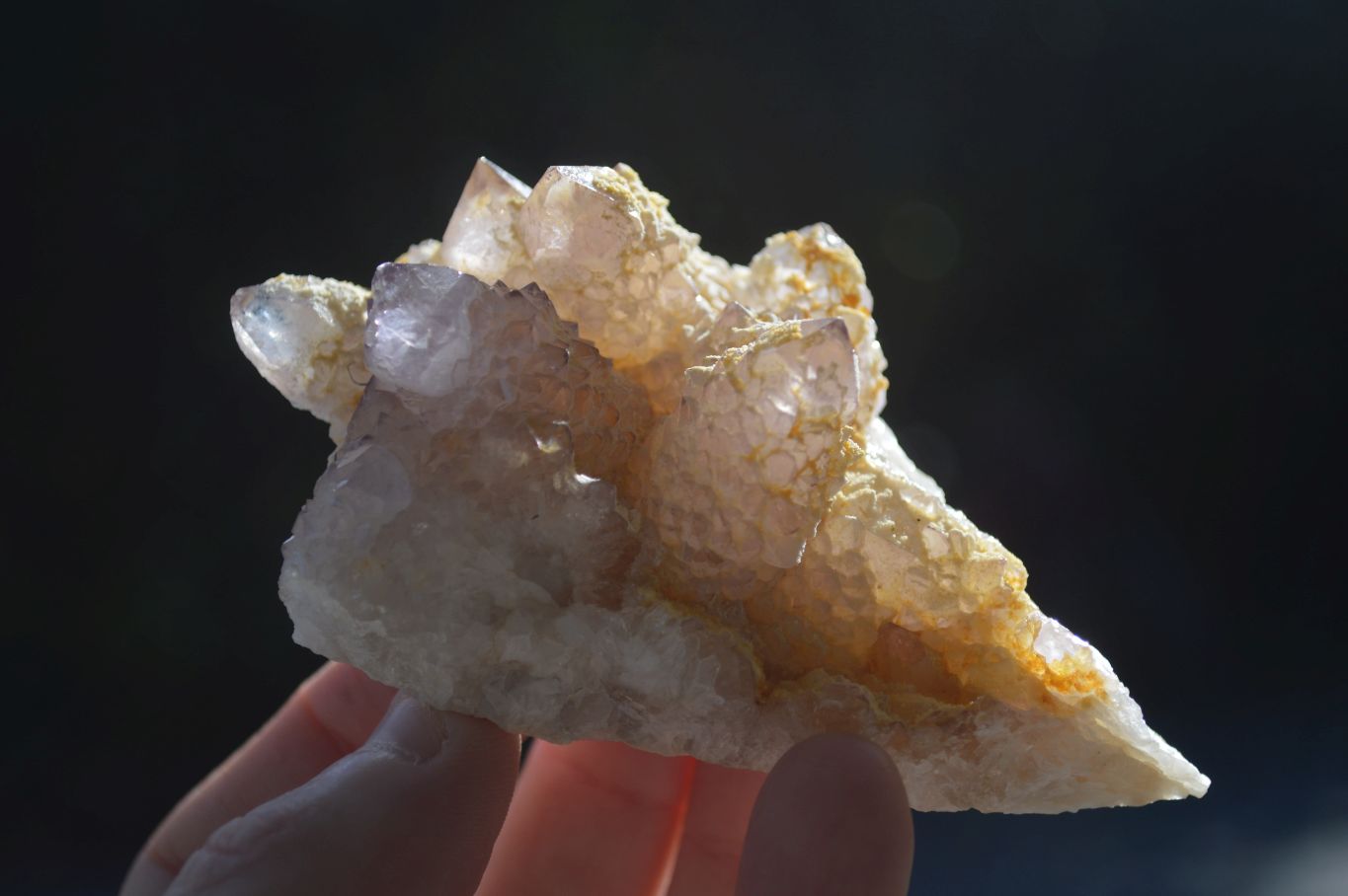 Natural Mixed Spirit Quartz Clusters  x 12 From Boekenhouthoek, South Africa - Toprock Gemstones and Minerals 