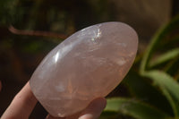 Polished Pink Rose Quartz Standing Free Forms x 2 From Ambatondrazaka, Madagascar - TopRock