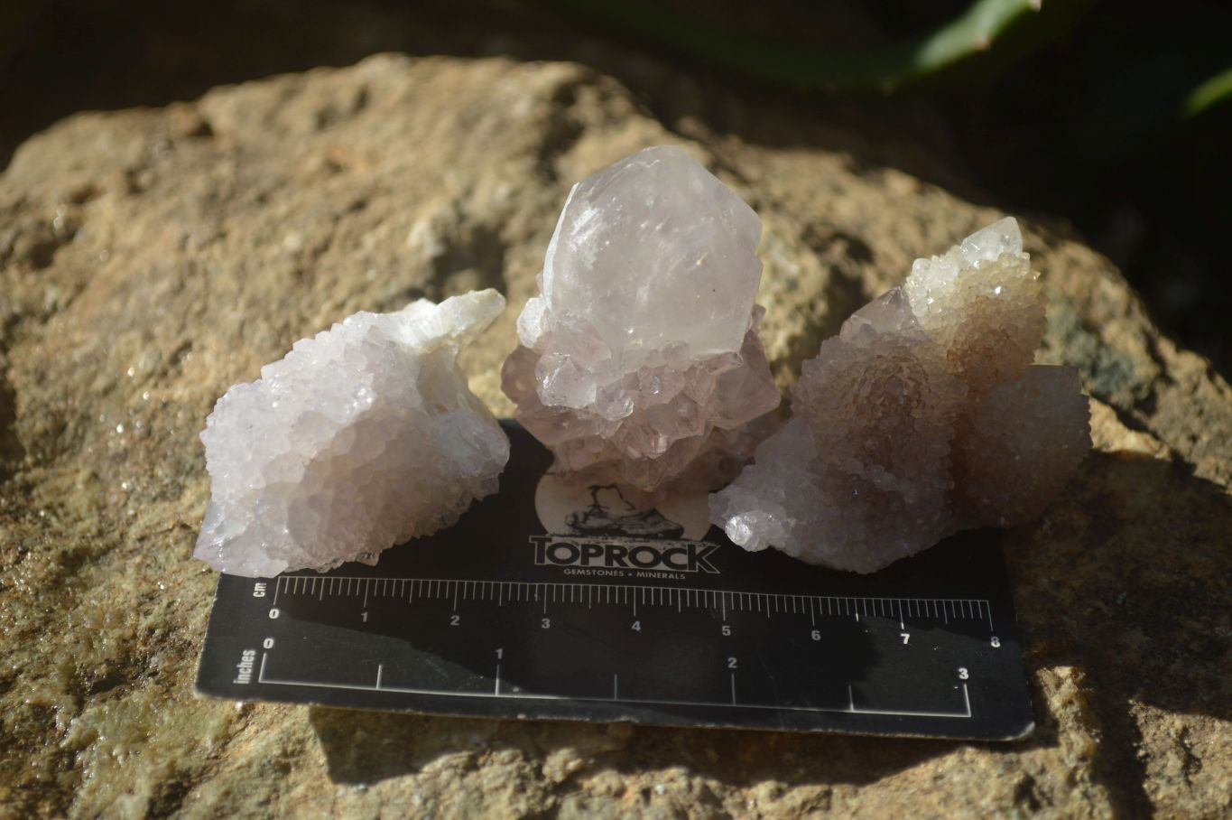 Natural Pale Lilac Spirit Quartz Crystals x 35 From Boekenhouthoek, South Africa - Toprock Gemstones and Minerals 