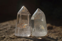 Polished Semi Optic Quartz Points x 24 From Madagascar - Toprock Gemstones and Minerals 