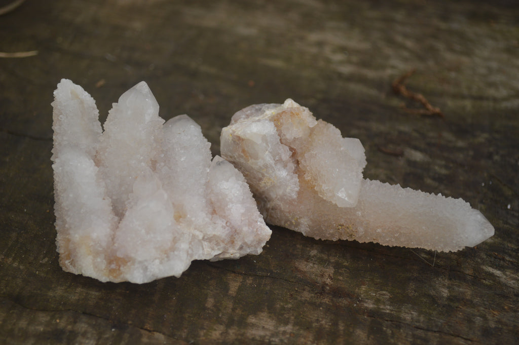 Natural Selected Mixed Spirit Quartz Clusters  x 35 From Boekenhouthoek, South Africa - TopRock