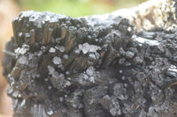 Natural Schorl Black Tourmaline Specimens x 2 From Erongo Mountains, Namibia - TopRock