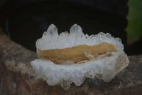 Natural Limonite Tinted Quartz Crystal Plates  x 35 From Zambia - Toprock Gemstones and Minerals 
