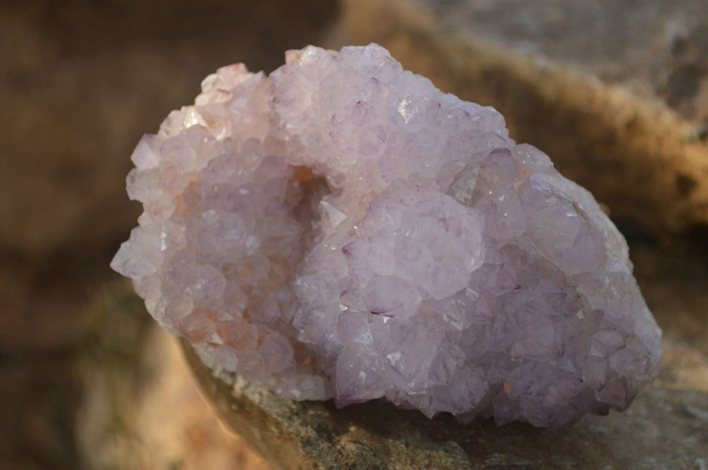 Natural Spirit Amethyst Quartz Clusters x 4 From Boekenhouthoek, South Africa - Toprock Gemstones and Minerals 