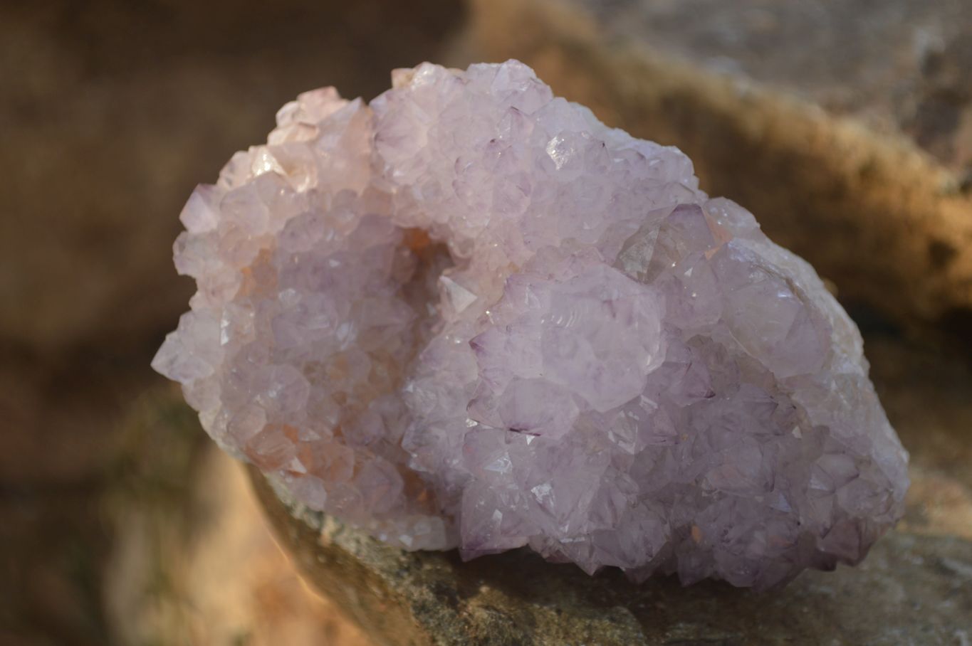 Natural Spirit Amethyst Quartz Clusters x 4 From Boekenhouthoek, South Africa - Toprock Gemstones and Minerals 