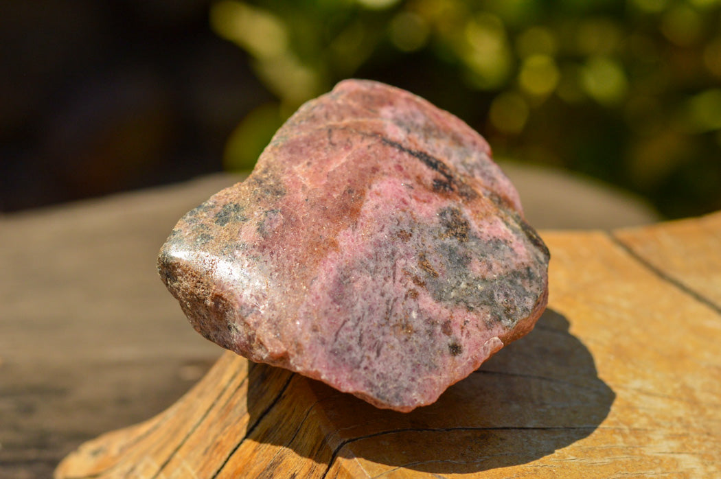 Polished One Side Polished Rhodonite Free Forms  x 5 From Ambindavato, Madagascar - TopRock