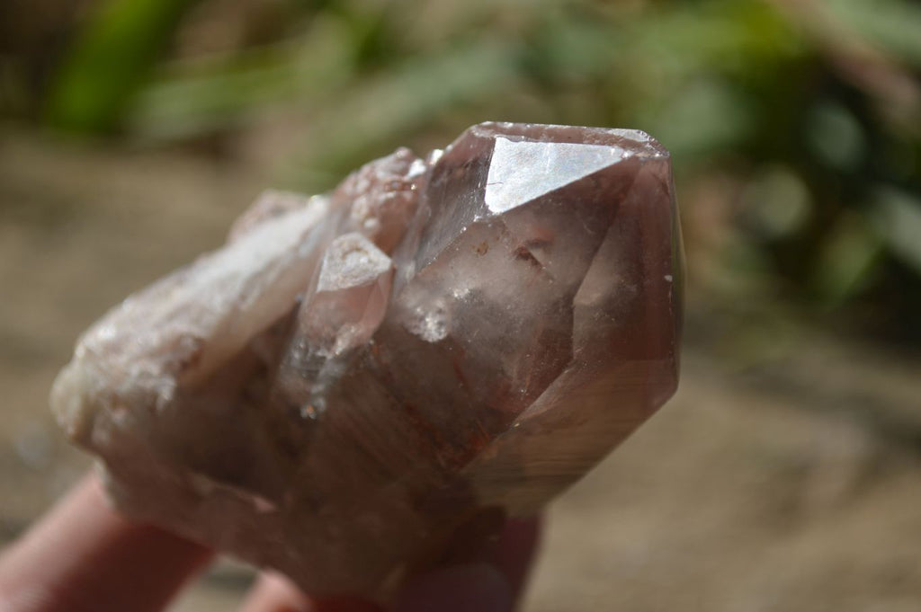 Natural Red Hematoid Quartz Specimens x 6 From Karoi, Zimbabwe - Toprock Gemstones and Minerals 