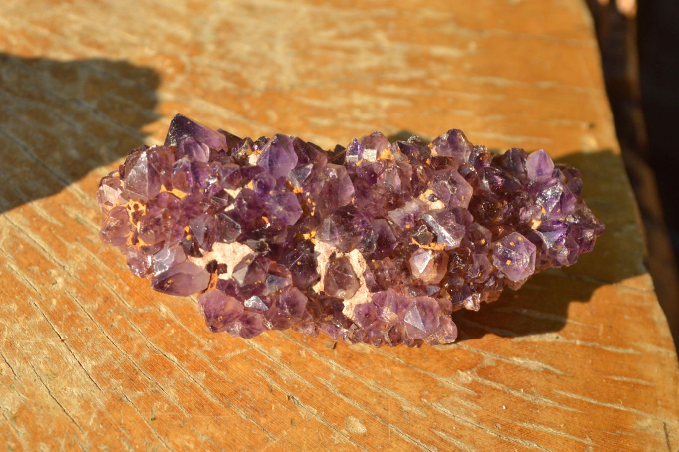 Natural Small Dark "Amethystos" Amethyst Clusters x 35 From Kwaggafontein, South Africa - TopRock