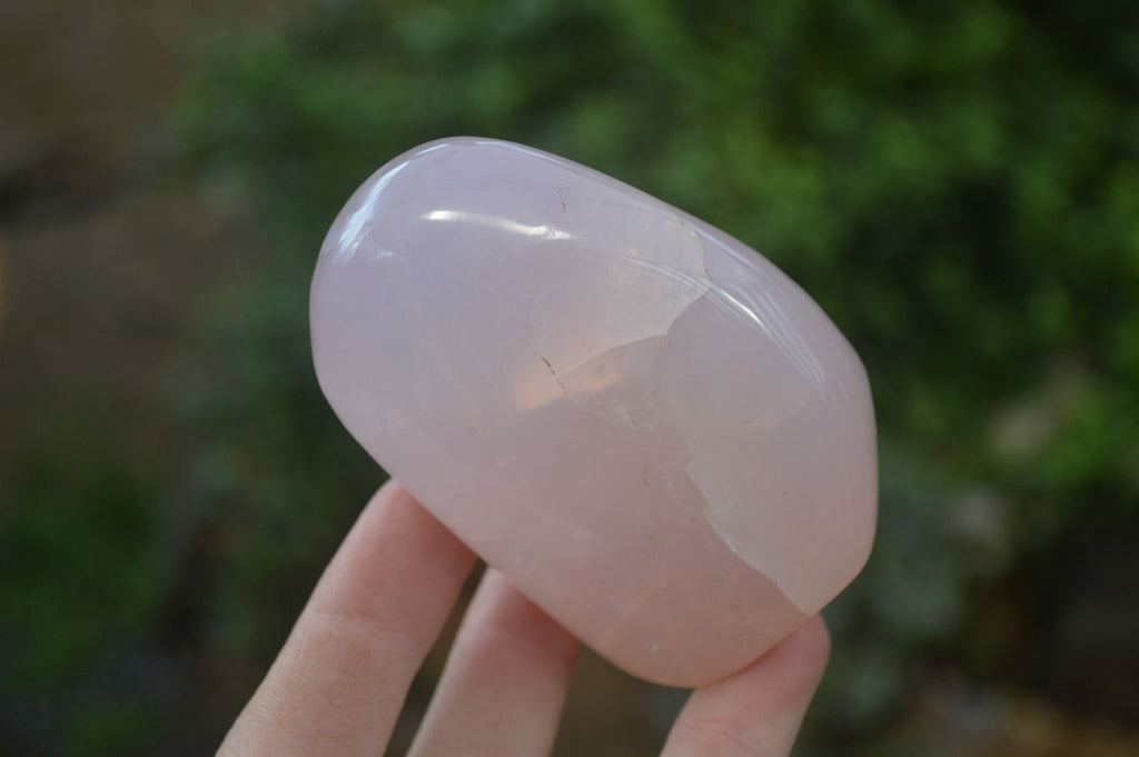 Polished Pink Rose Quartz Standing Free Forms x 4 From Antsirabe, Madagascar - Toprock Gemstones and Minerals 