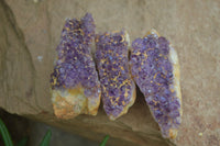 Natural Small Amethyst Plate Specimens  x 53 From Kwaggafontein, South Africa - TopRock