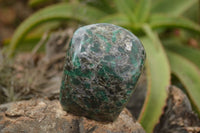 Polished Emerald In Matrix Standing Free Forms x 4 From Sandawana, Zimbabwe - TopRock