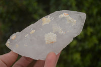 Natural Icey Etched Self Healed Quartz Crystals  x 3 From Madagascar - Toprock Gemstones and Minerals 