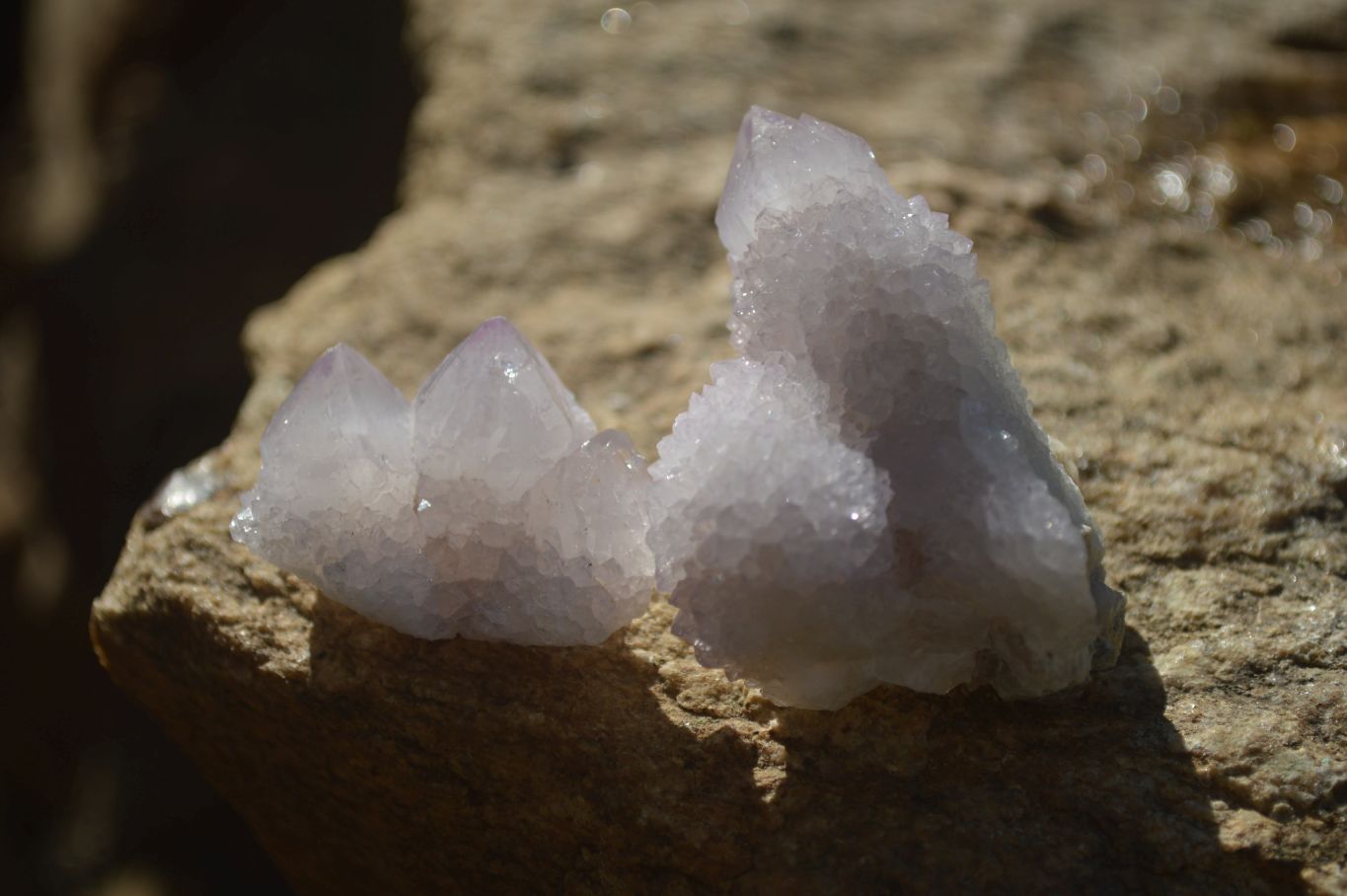 Natural Pale Lilac Spirit Quartz Crystals x 35 From Boekenhouthoek, South Africa - Toprock Gemstones and Minerals 