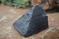 Natural Schorl Black Tourmaline Specimens x 2 From Erongo Mountains, Namibia - TopRock