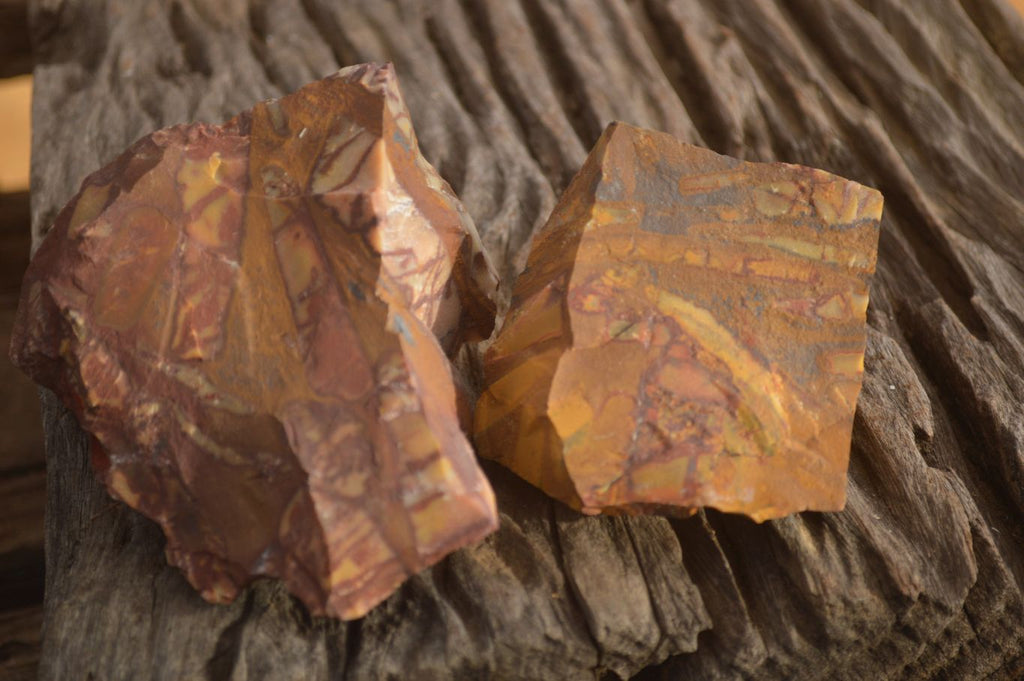 Natural Cobbed Nguni Jasper Pieces  x 12 From Southern Africa - Toprock Gemstones and Minerals 