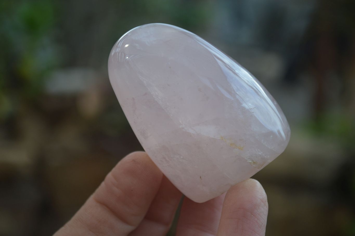 Polished Pink Rose Quartz Standing Free Forms x 4 From Antsirabe, Madagascar - Toprock Gemstones and Minerals 