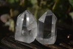 Polished Semi Optic Quartz Points x 24 From Madagascar - Toprock Gemstones and Minerals 