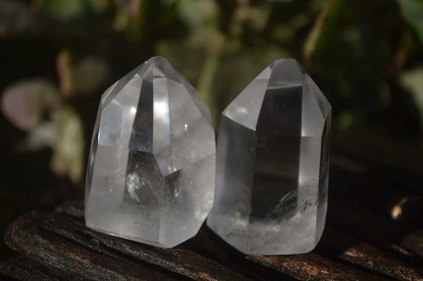 Polished Semi Optic Quartz Points x 24 From Madagascar - Toprock Gemstones and Minerals 