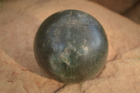 Polished  Emerald Fuchsite Quartz Sphere & Standing Free Form  x 2 From Madagascar - Toprock Gemstones and Minerals 
